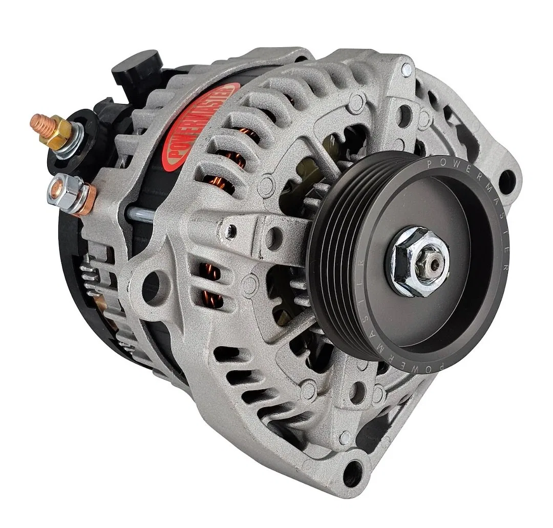 485503-16.8 – POWERMASTER Alternator/ Generator, Fits LS Truck 2 Inch Offset Spools/ 5.43 Inch Mount Applications Alt...